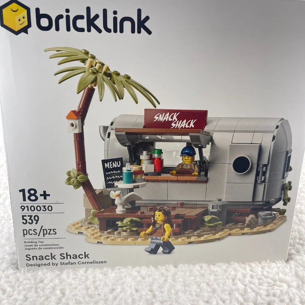 LEGO Bricklink Designer‎ SNACK SHACK 910030 | Series 1 Building Toy Complete Set